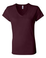 BELLA + CANVAS Women's Jersey V-Neck Tee