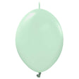 Latex Balloons 6 Inch K-Link Macaron Green