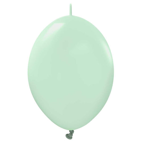 Latex Balloons 6 Inch K-Link Macaron Green