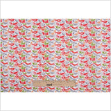 Cotton Voile - Red, Orange and Green Animal