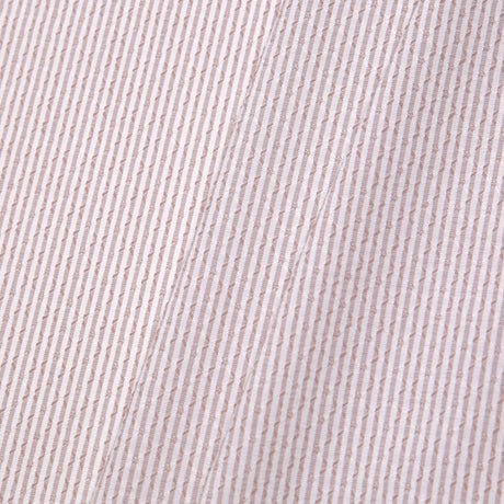 Italian White/Beige Stretch Cotton Blended Brocade