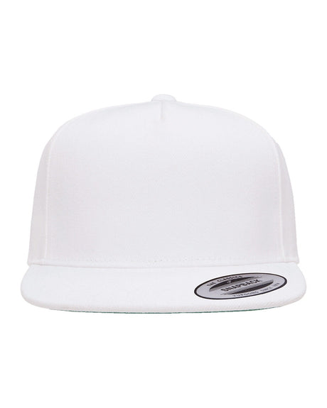YP Classics® Adult Flat Visor Snapback Cap