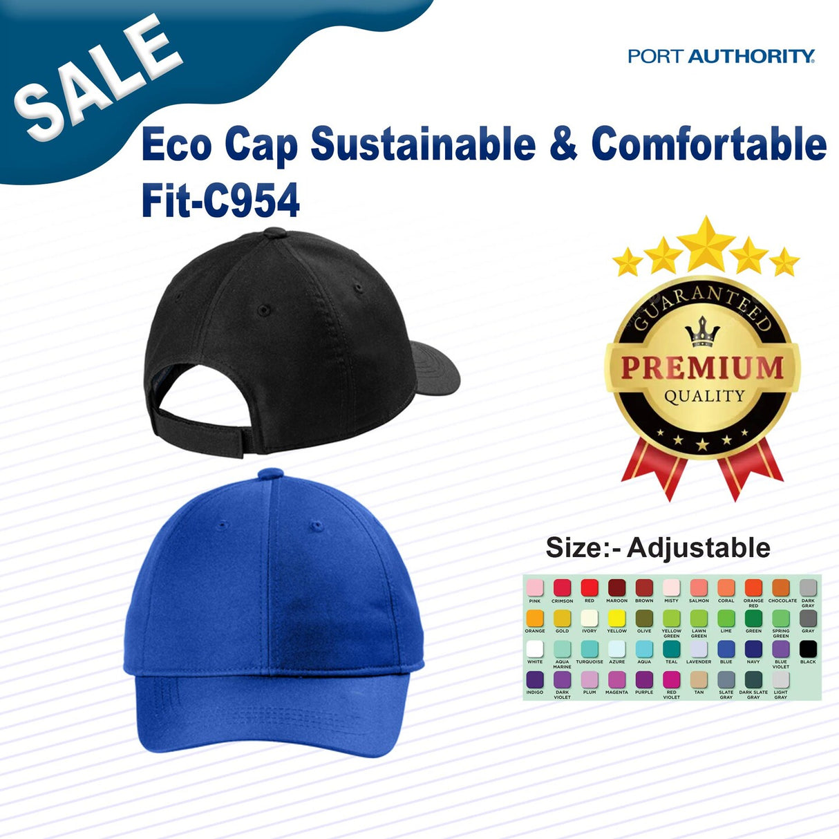 Port Authority® Eco Cap Sustainable & Comfortable Fit
