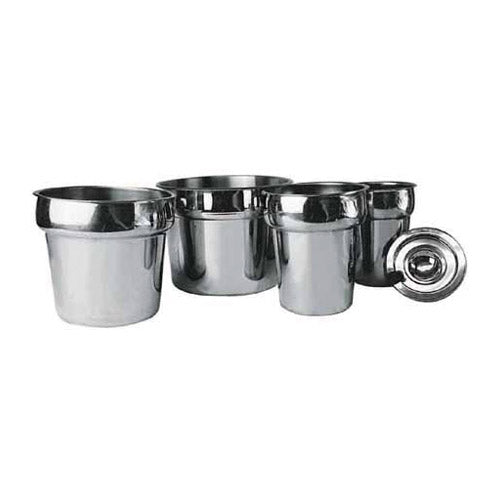 Winco Inset Bucket Stainless Steel, 7 Quart