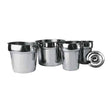 Winco Inset Bucket Stainless Steel, 4 Quart