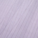Italian Heather Purple Striped Stretch Polyester Suiting