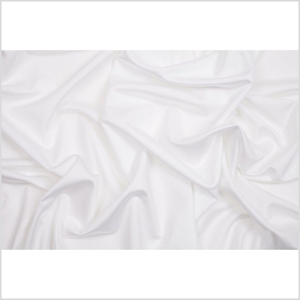 5.6oz Matte Tricot with High Compression - White - Jolie Collection