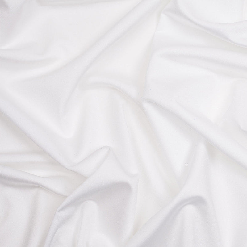 5.6oz Matte Tricot with High Compression - White - Jolie Collection