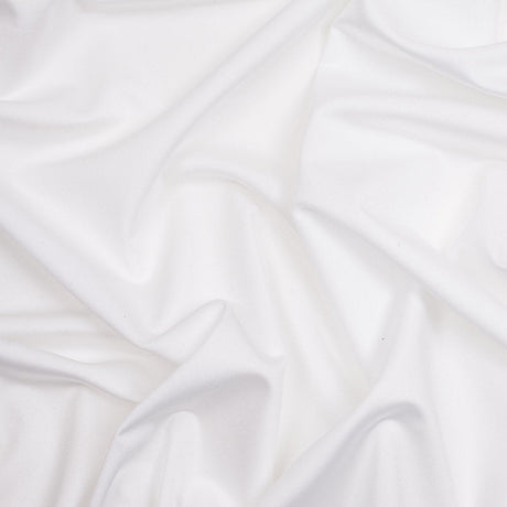 5.6oz Matte Tricot with High Compression - White - Jolie Collection
