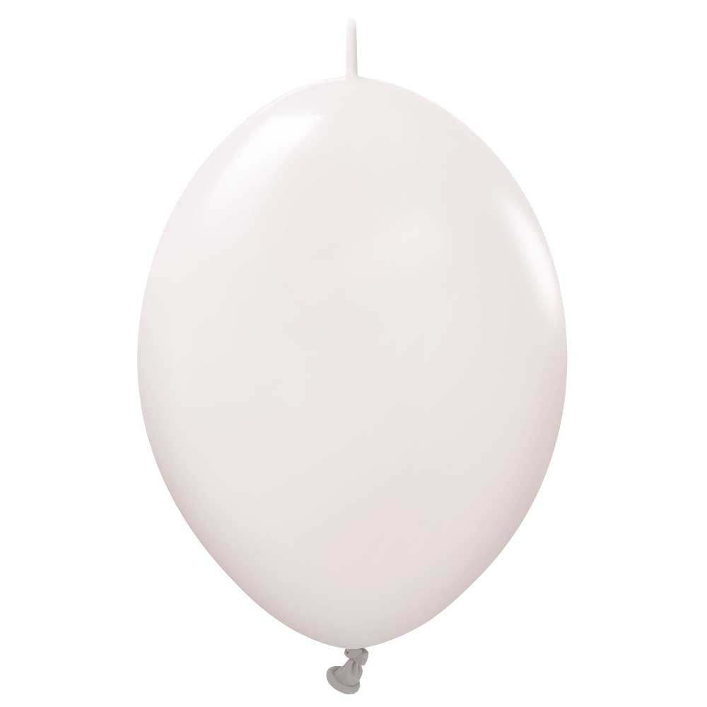 Latex Balloons Kalisan K-Link Retro White Sand 6 Inch