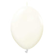 Latex Balloons 6 Inch Kalisan K-Link Retro White