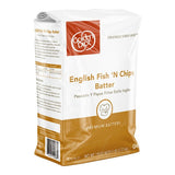 Golden Dipt English Style Fish 'N Chips Batter Mix 5 lb. - 6/Case