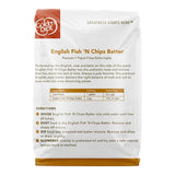 Golden Dipt English Style Fish 'N Chips Batter Mix 5 lb. - 6/Case