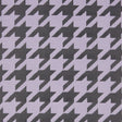 Lilac Houndstooth Polyester Brocade