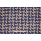 Denim Houndstooth Polyester Brocade