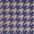 Denim Houndstooth Polyester Brocade