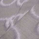 Taupe Geometric Ikat Bubbles Polyester Woven