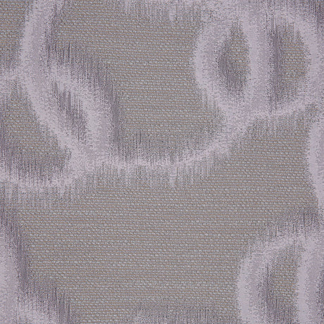 Taupe Geometric Ikat Bubbles Polyester Woven