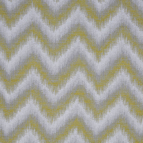 Lime Zig-Zag Geometric Polyester Woven
