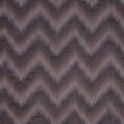 Brown Zig-Zag Geometric Polyester Woven