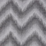 Silver Zig-Zag Geometric Polyester Woven