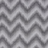 Silver Zig-Zag Geometric Polyester Woven
