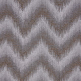 Gray Zig-Zag Geometric Polyester Woven