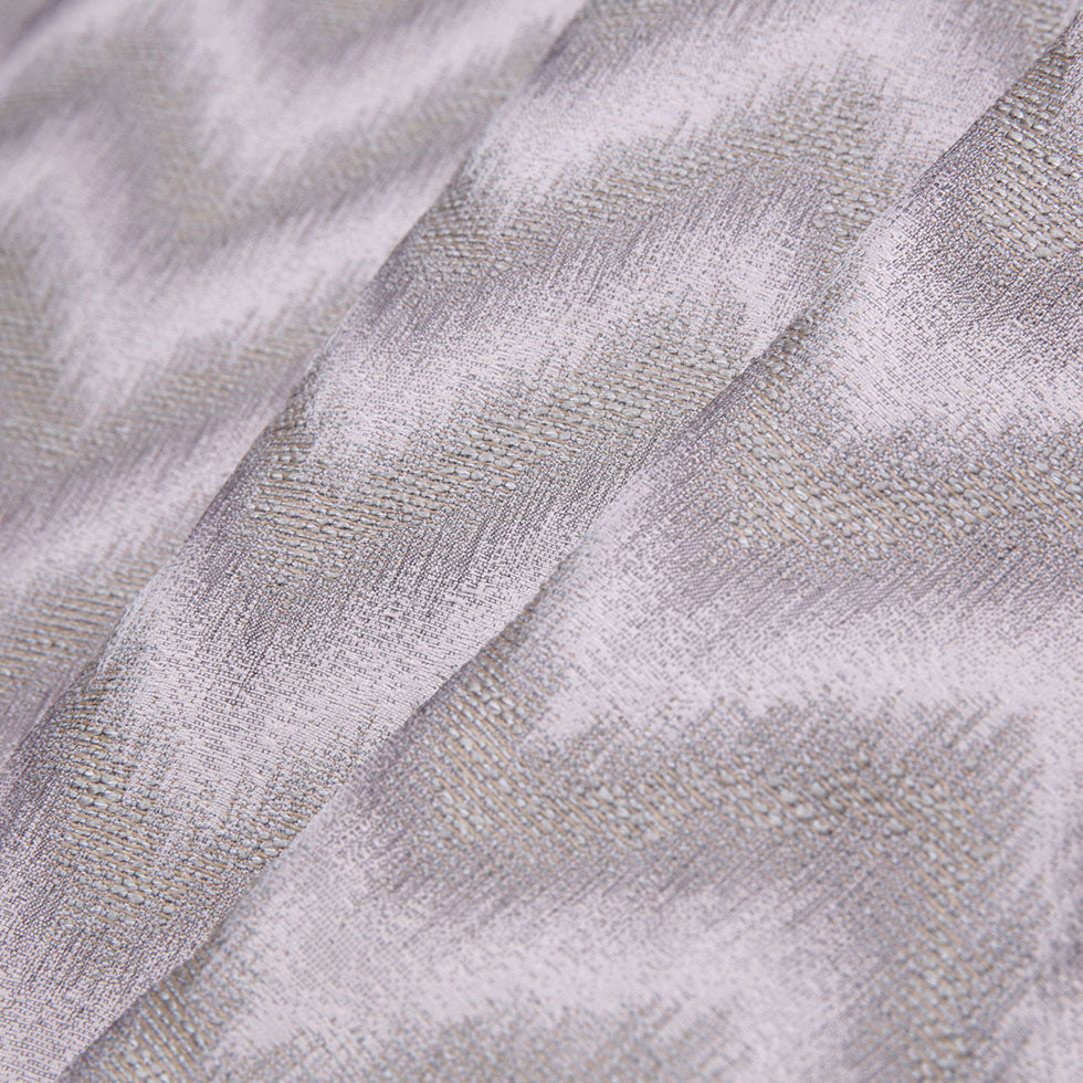 Sand Zig-Zag Geometric Polyester Woven