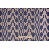 Denim Geometric Polyester Brocade