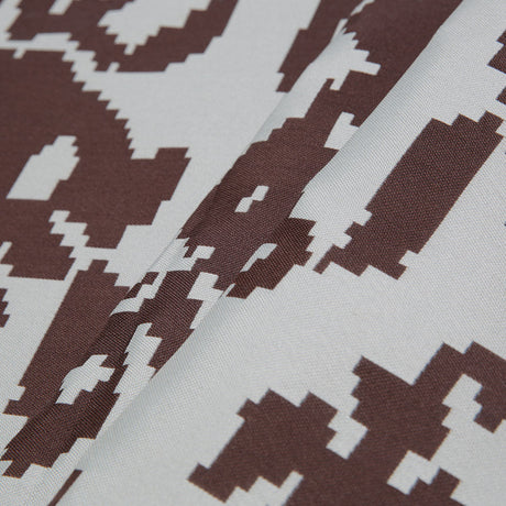 Mint Geometric Polyester Brocade