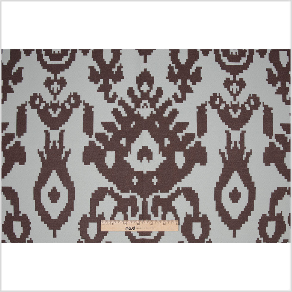 Mint Geometric Polyester Brocade