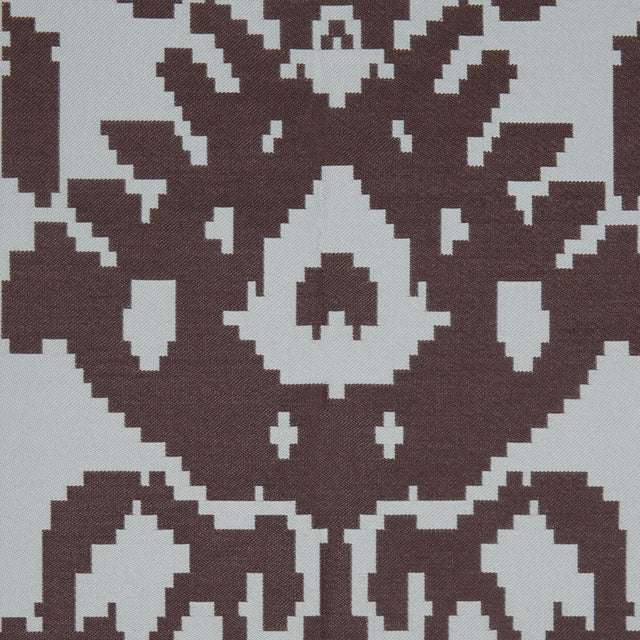 Mint Geometric Polyester Brocade