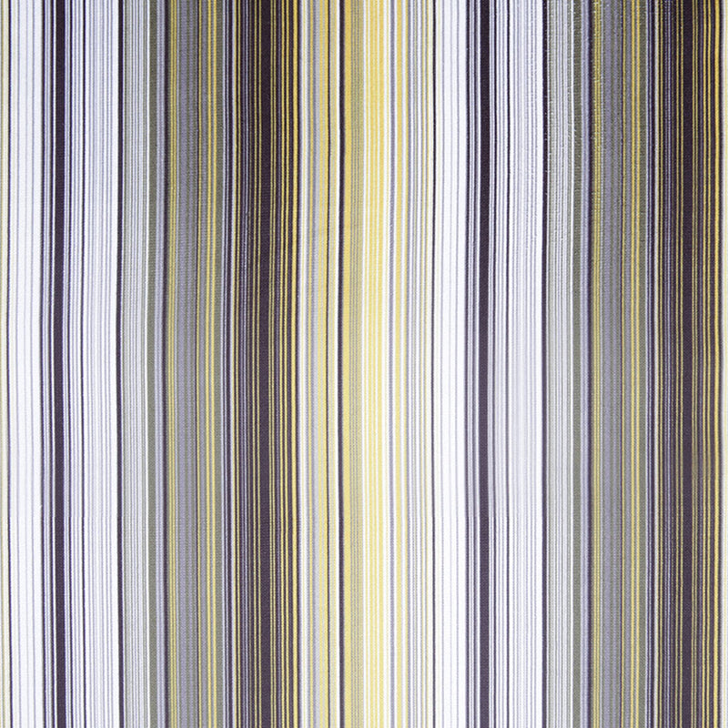Yellow Striped Upholstery Velvet