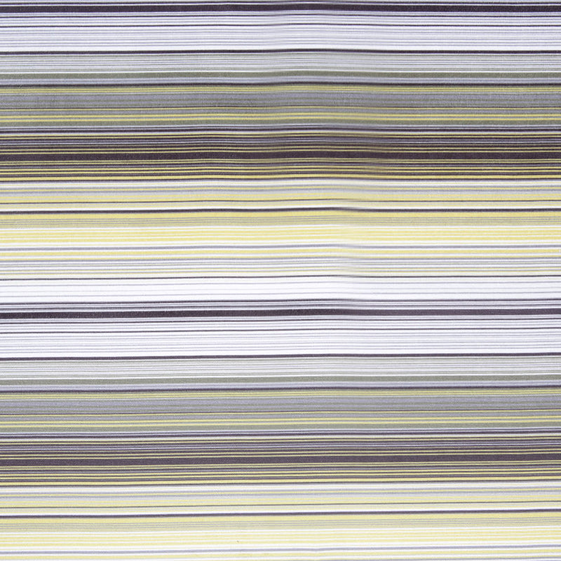 Yellow Striped Upholstery Velvet