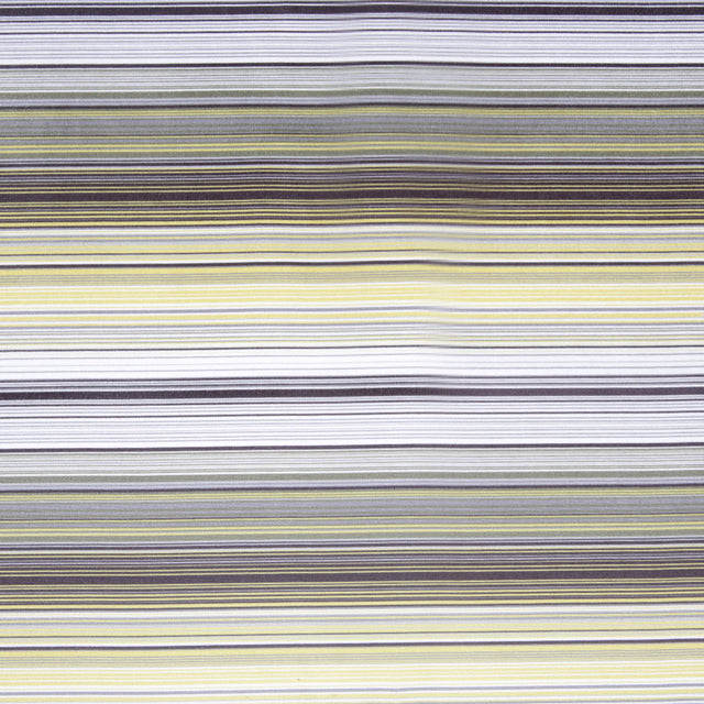 Yellow Striped Upholstery Velvet
