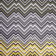 Yellow Geometric Upholstery Velvet