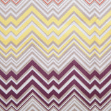 Orange Geometric Upholstery Velvet