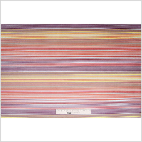 Brown Striped Upholstery Velvet