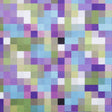 Lilac Geometric Upholstery Velvet