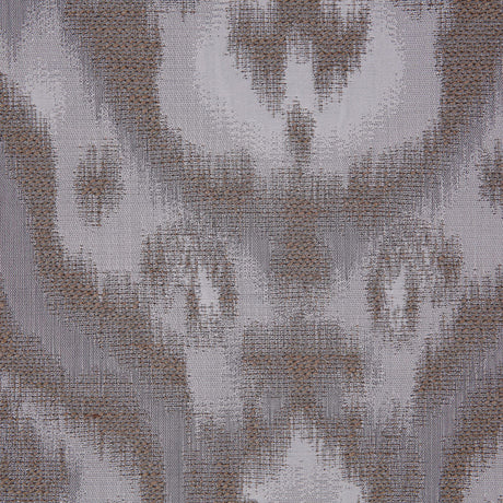 Gray Ikat Damask Polyester Woven