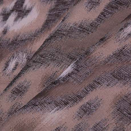 Espresso Ikat Damask Polyester Woven