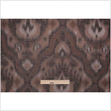 Espresso Ikat Damask Polyester Woven