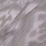Taupe Ikat Damask Polyester Woven