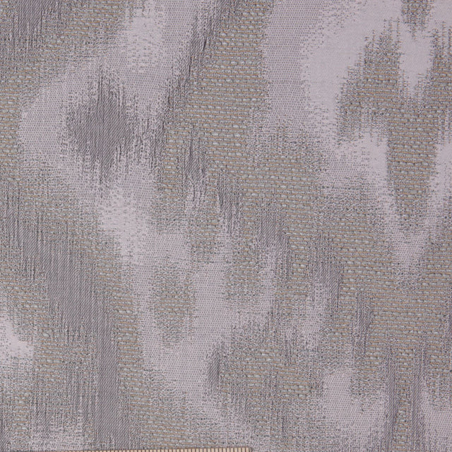 Taupe Ikat Damask Polyester Woven
