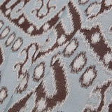Ice Blue Damask Polyester Woven