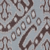 Ice Blue Damask Polyester Woven