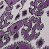 Purple Damask Polyester Woven