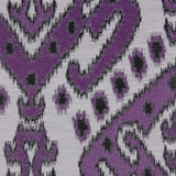 Purple Damask Polyester Woven