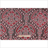 Red Damask Polyester Woven