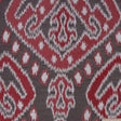Red Damask Polyester Woven